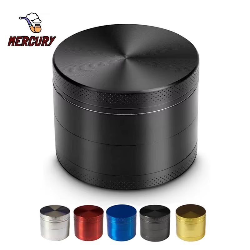 MERCURY Mini Herb Grinder for Smoking 4 Layers 63Mm Mill Zinc Alloy Tobacco Crusher Dry Herbal Grinders Grass Smoke Accessories