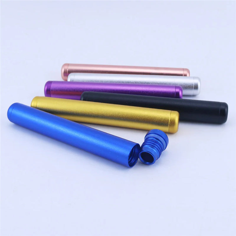 Aluminum Pre Roll Holder Tube - 5 Pack