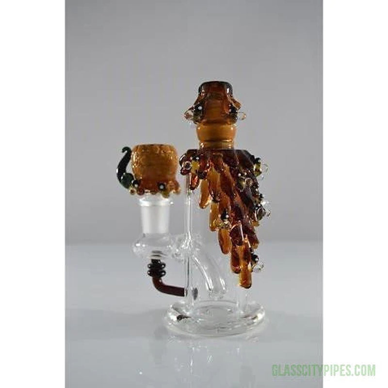 Empire Glassworks 5.5 Inch Mini Bee Hive Glass Bong Water Pipe