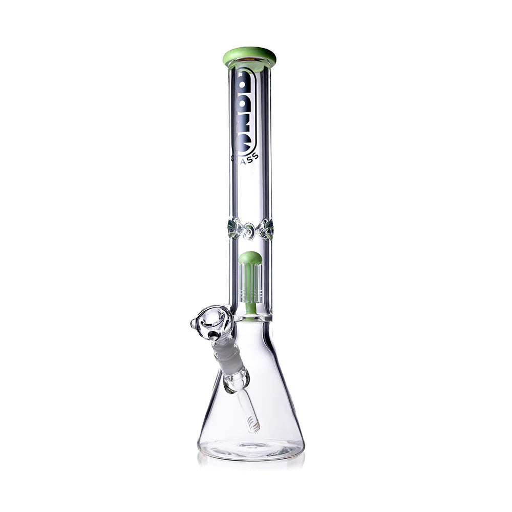 Daze Glass - 18" Tree Arm Perc THICK 9MM Glass Water Pipe