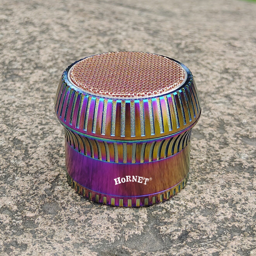 Metal Smoke Grinder Creative Mushroom Zinc Alloy Grinder