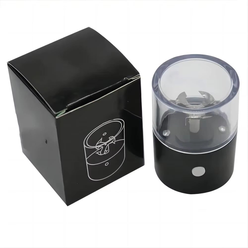 MOONSHADE Portable Electric Tobacco Grinder Multifunction Herb Crusher USB Charging High Power Smoking Accessorie Gadget for Men