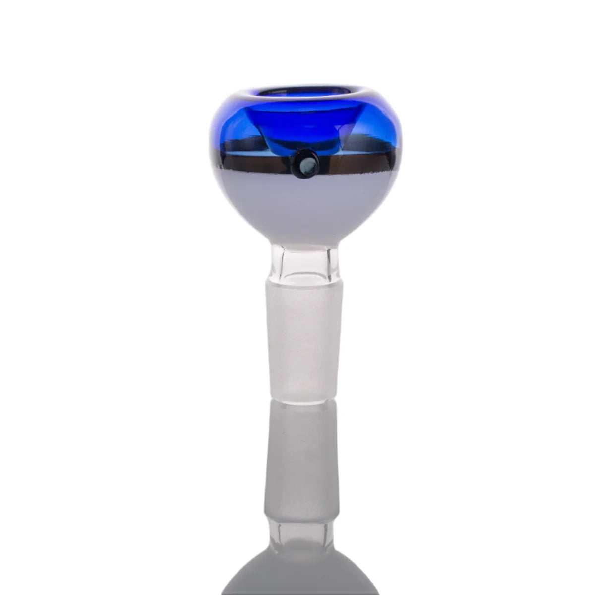 Blue Poke Ball Glass Bong Bowl - 14Mm