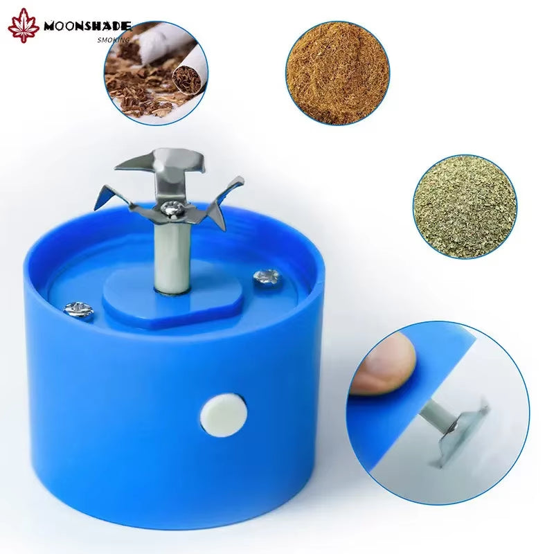 MOONSHADE Portable Electric Tobacco Grinder Multifunction Herb Crusher USB Charging High Power Smoking Accessorie Gadget for Men